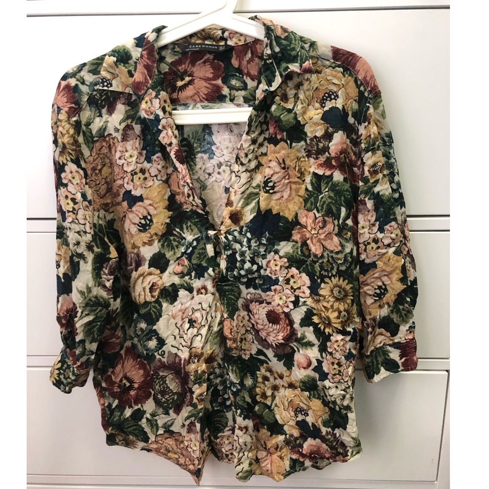 Floral Zara Blouse